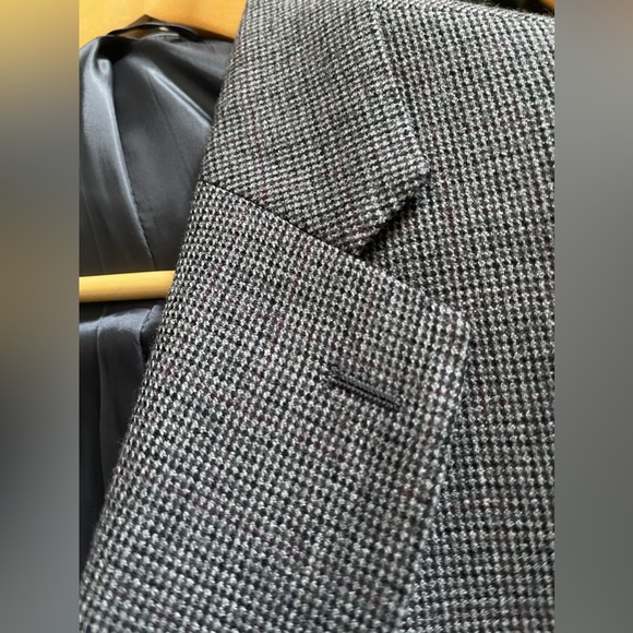 Lauren Ralph Lauren 44R Gray 100% Wool Blazer Lord & Taylor Sport Jacket - Picture 11 of 11